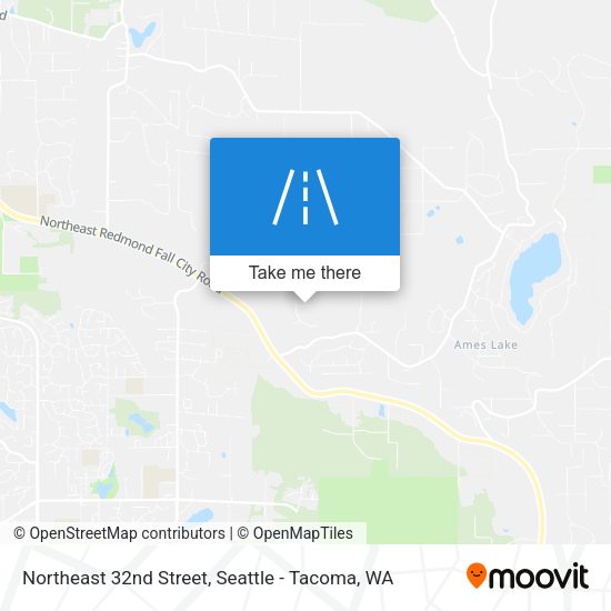 Mapa de Northeast 32nd Street