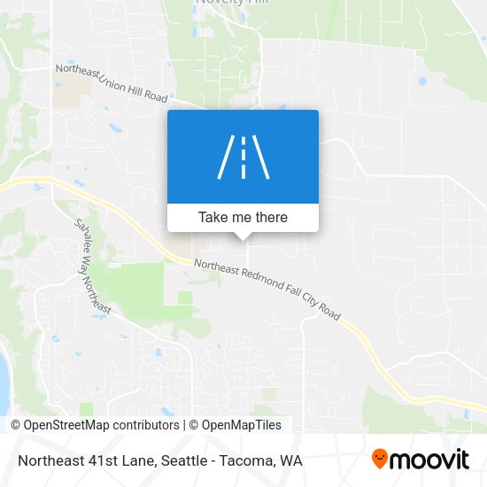 Mapa de Northeast 41st Lane