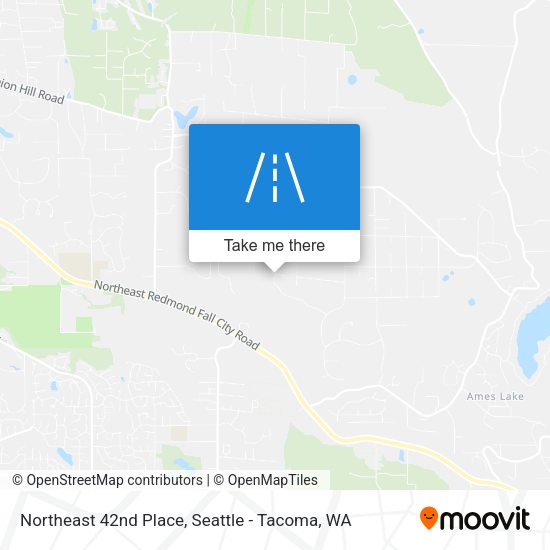 Mapa de Northeast 42nd Place