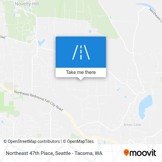 Mapa de Northeast 47th Place