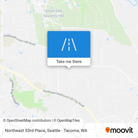 Mapa de Northeast 53rd Place