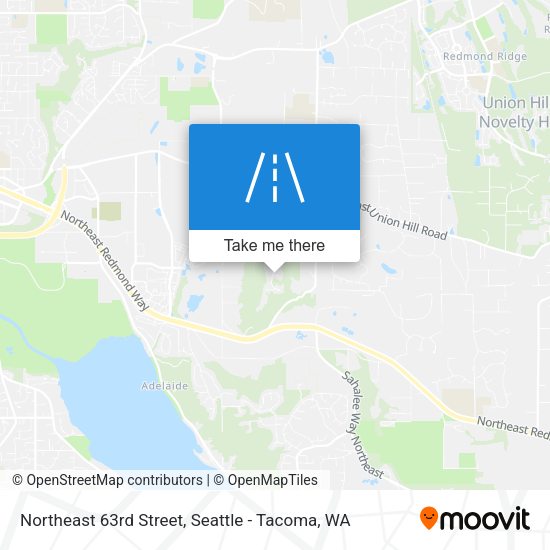 Mapa de Northeast 63rd Street