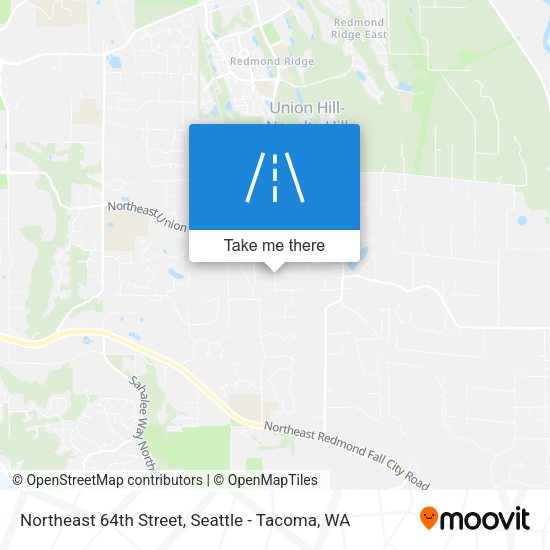 Mapa de Northeast 64th Street