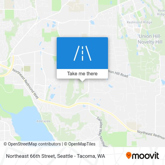 Mapa de Northeast 66th Street