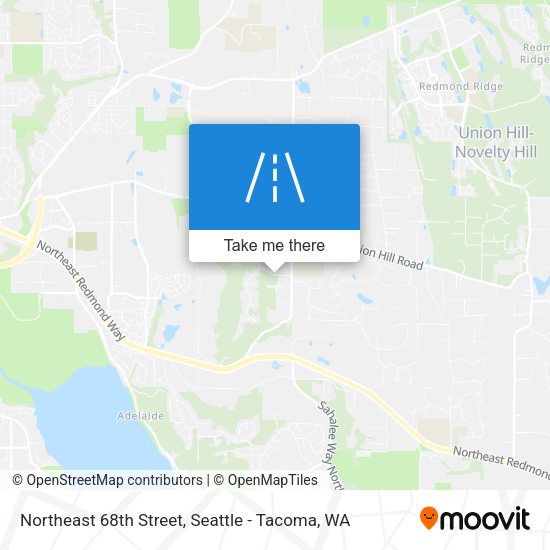 Mapa de Northeast 68th Street