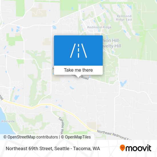 Mapa de Northeast 69th Street