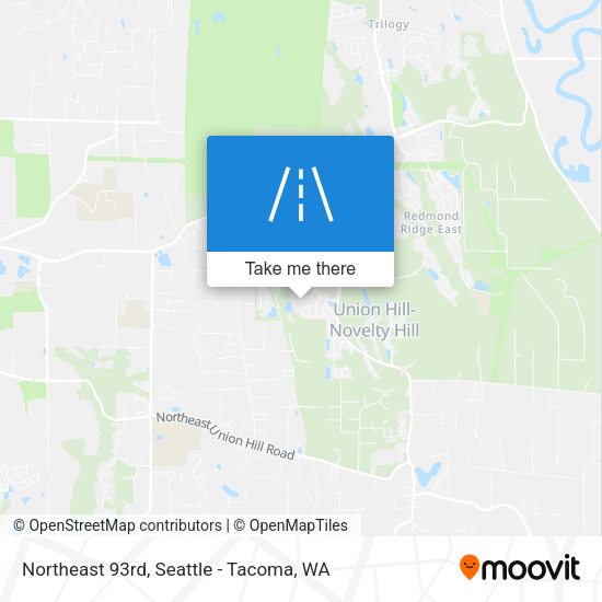 Mapa de Northeast 93rd