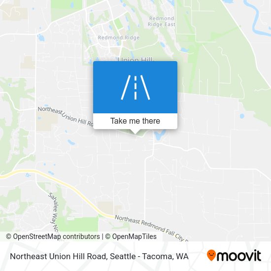 Mapa de Northeast Union Hill Road