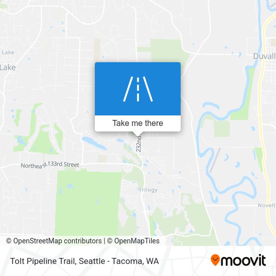 Tolt Pipeline Trail map