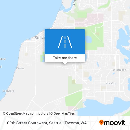 109th Street Southwest map