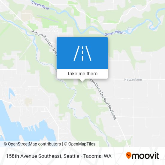 Mapa de 158th Avenue Southeast