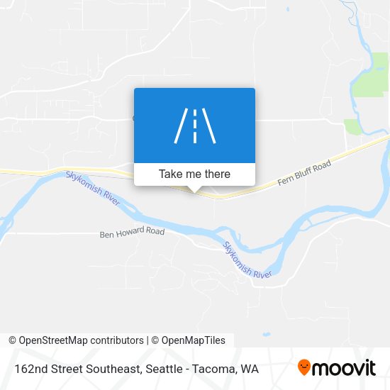 Mapa de 162nd Street Southeast