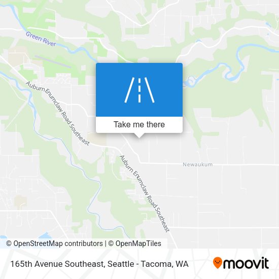 165th Avenue Southeast map