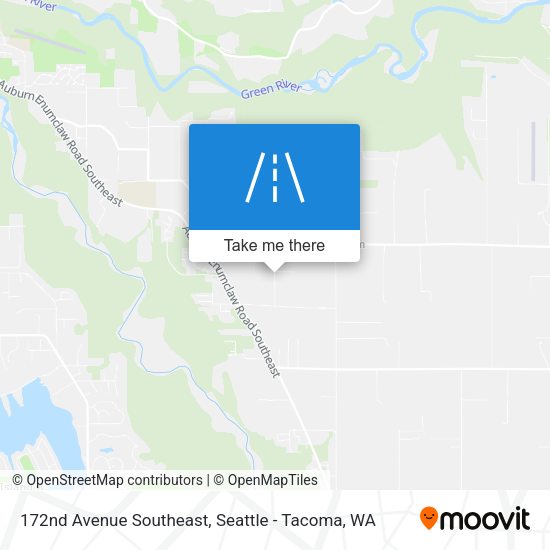Mapa de 172nd Avenue Southeast