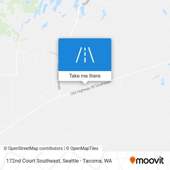 172nd Court Southeast map