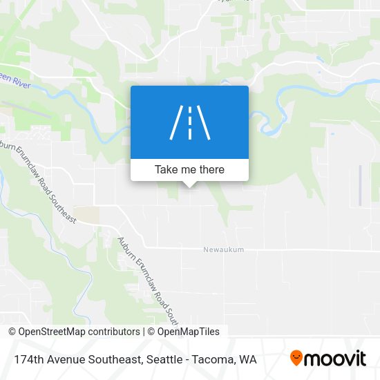 174th Avenue Southeast map