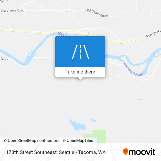 178th Street Southeast map