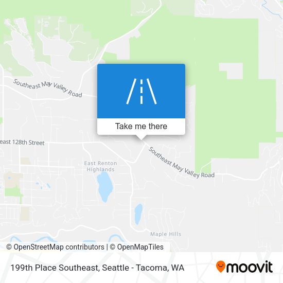 Mapa de 199th Place Southeast