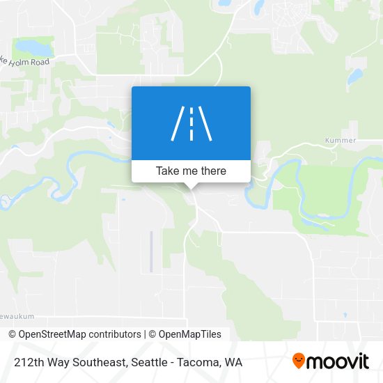212th Way Southeast map
