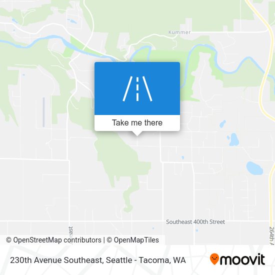 Mapa de 230th Avenue Southeast