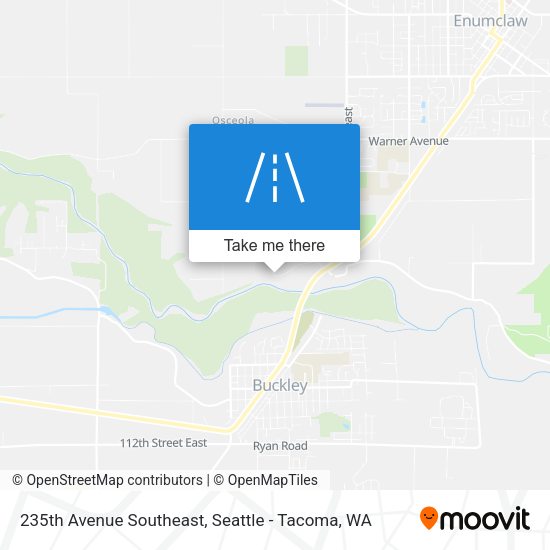 235th Avenue Southeast map
