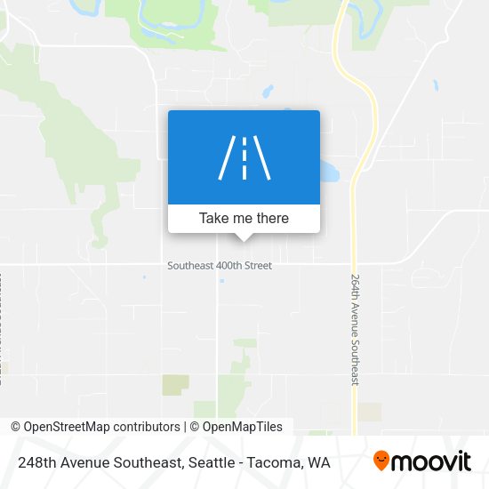 Mapa de 248th Avenue Southeast
