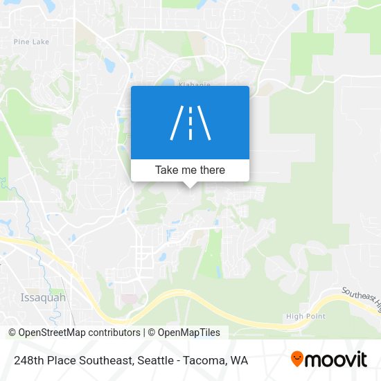 248th Place Southeast map
