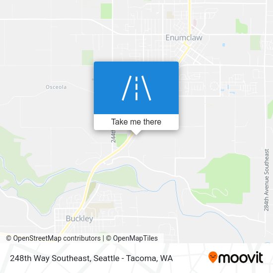 248th Way Southeast map