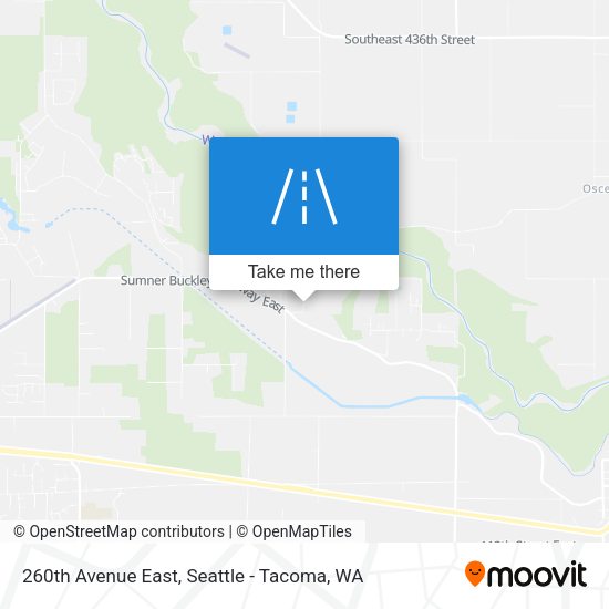 Mapa de 260th Avenue East