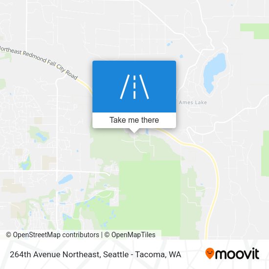 264th Avenue Northeast map