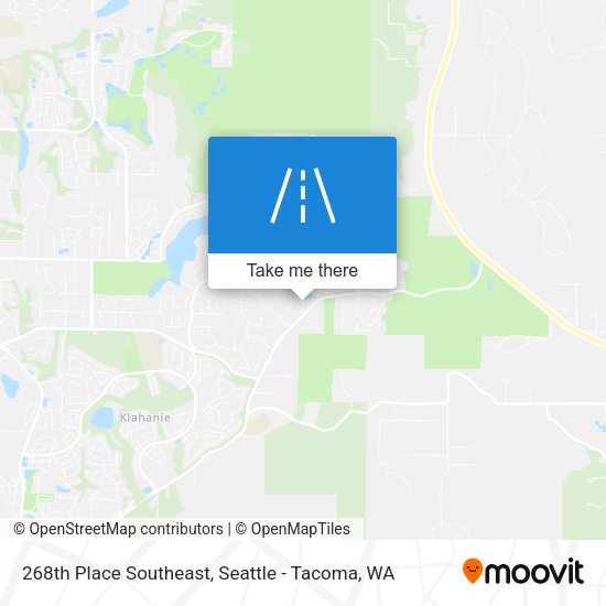 Mapa de 268th Place Southeast