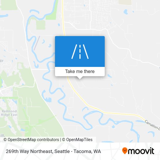 269th Way Northeast map