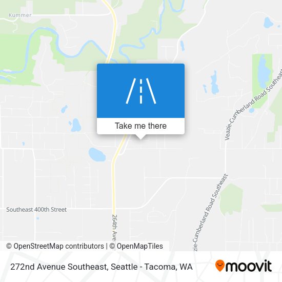 Mapa de 272nd Avenue Southeast