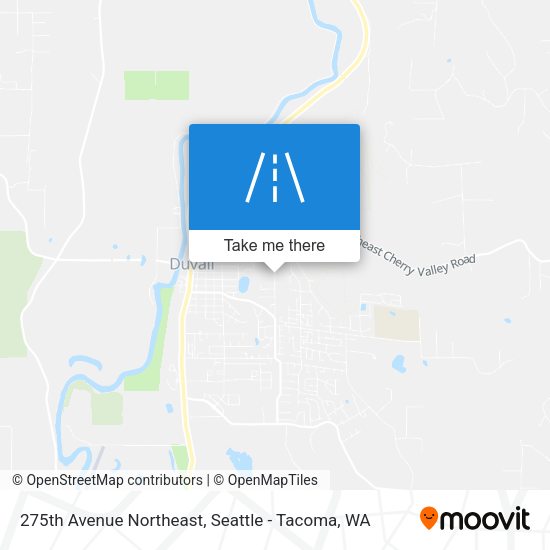 275th Avenue Northeast map