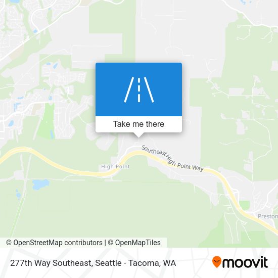 277th Way Southeast map