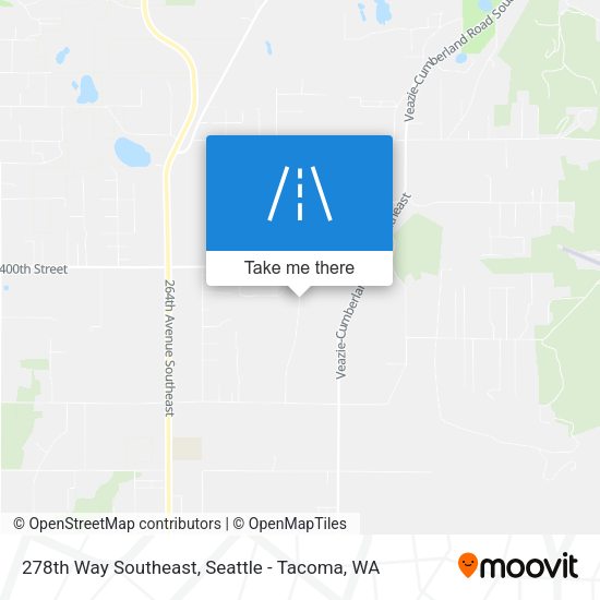 278th Way Southeast map