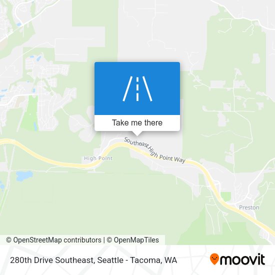 Mapa de 280th Drive Southeast