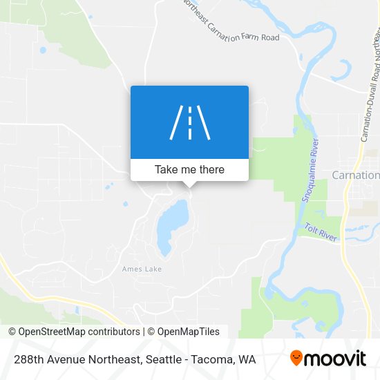 288th Avenue Northeast map