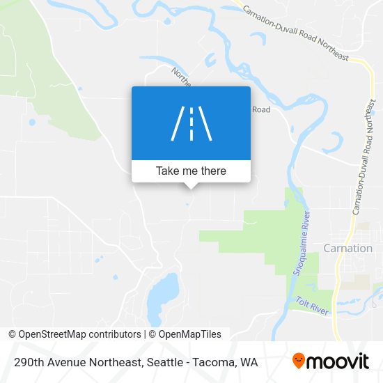 Mapa de 290th Avenue Northeast