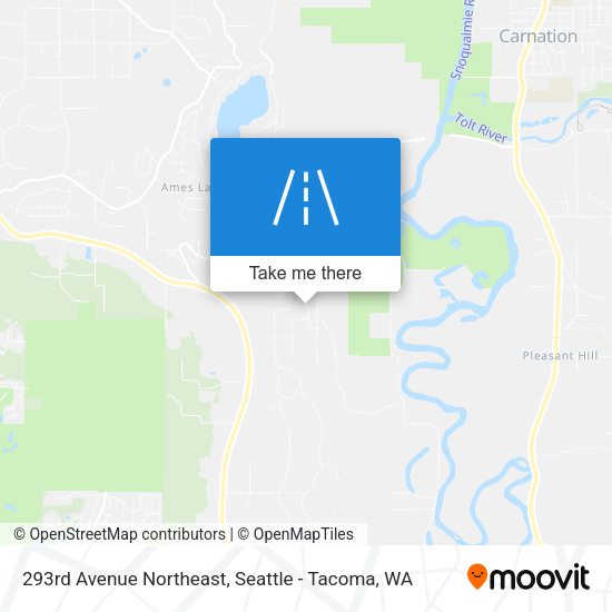 Mapa de 293rd Avenue Northeast