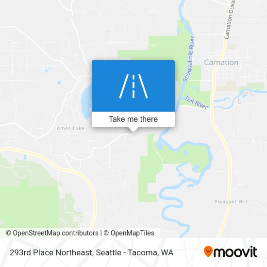 Mapa de 293rd Place Northeast