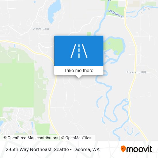 295th Way Northeast map