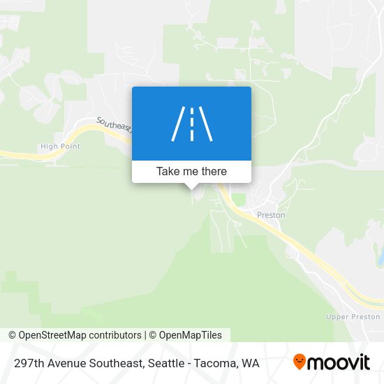 Mapa de 297th Avenue Southeast