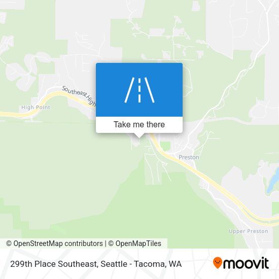 Mapa de 299th Place Southeast