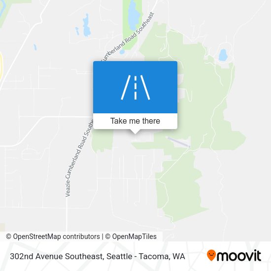 Mapa de 302nd Avenue Southeast