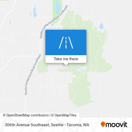 306th Avenue Southeast map