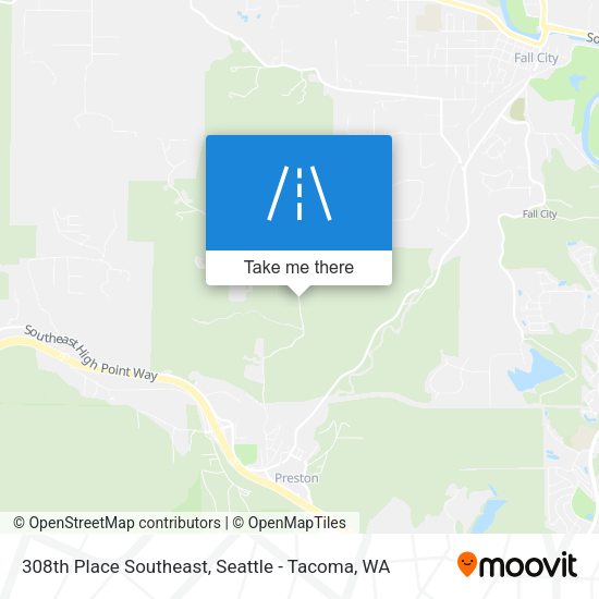 Mapa de 308th Place Southeast