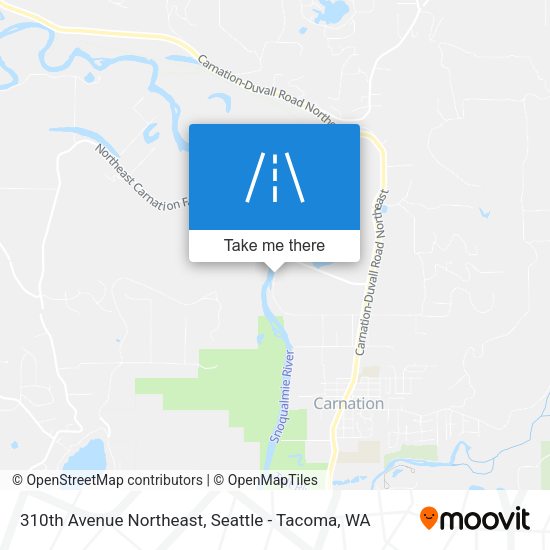 Mapa de 310th Avenue Northeast