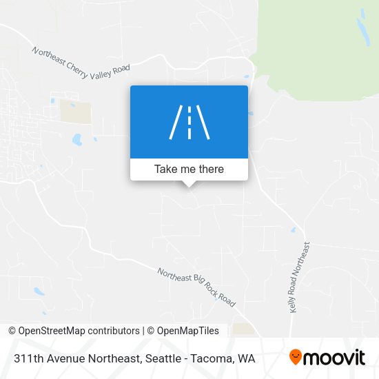Mapa de 311th Avenue Northeast