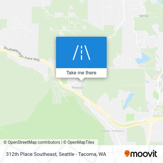 Mapa de 312th Place Southeast